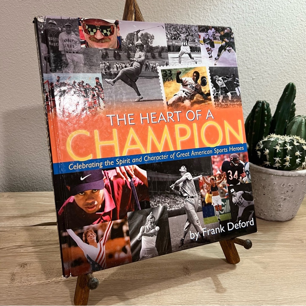 The Heart of‎ a Champion Frank Deford 2002 Sports Heroes Hardcover Book